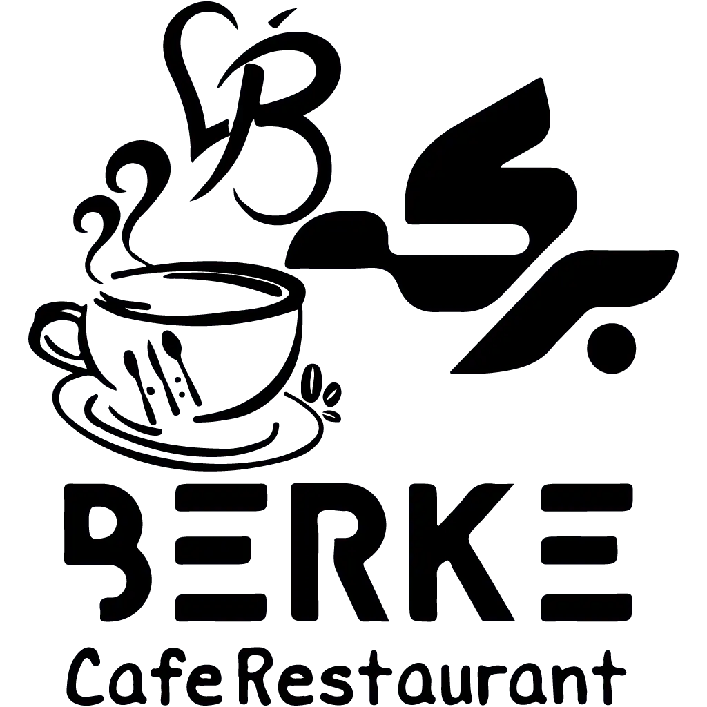 لوگوی روشن منو کافه رستوران برکه